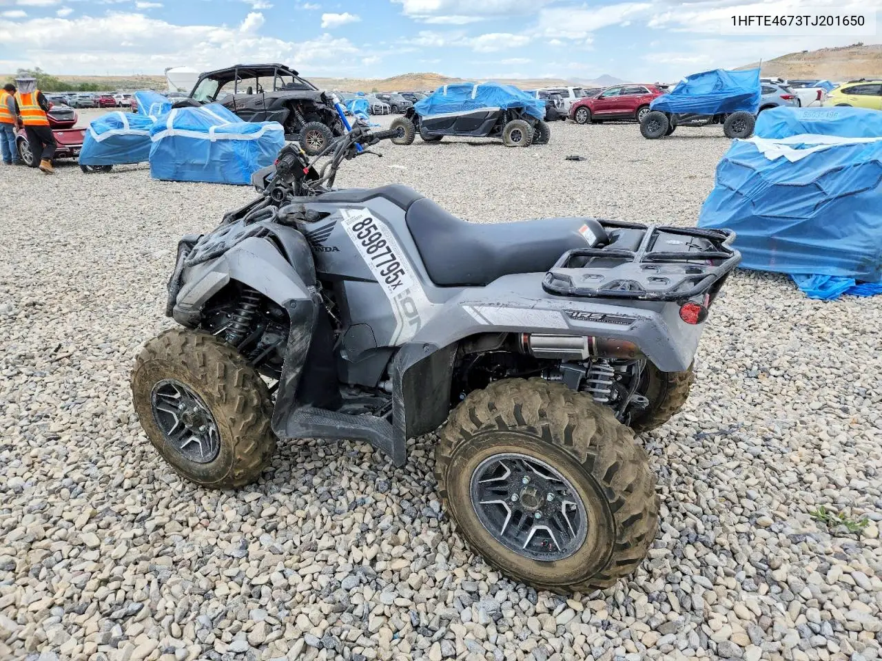 2026 Honda Rubicon Atv VIN: 1HFTE4673TJ201650 Lot: 85987795