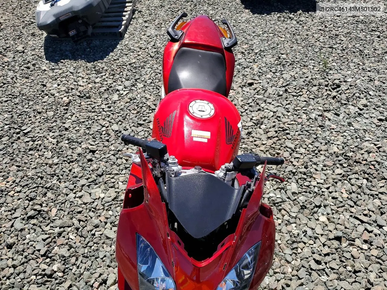 2003 Honda Vfr800 VIN: JH2RC46143M501502 Lot: 60136226