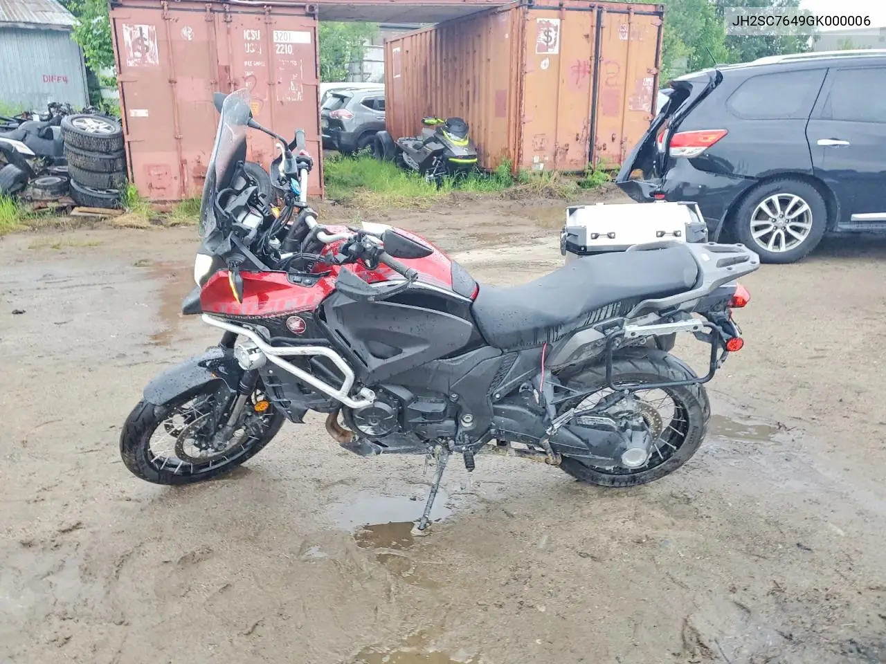2016 Honda Vfr1200 D VIN: JH2SC7649GK000006 Lot: 59065136