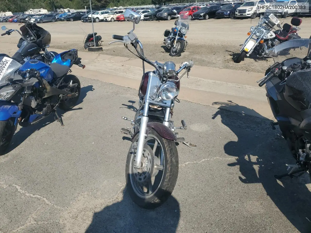 1987 Honda Vt1100 C VIN: 1HFSC1802HA200383 Lot: 61287776