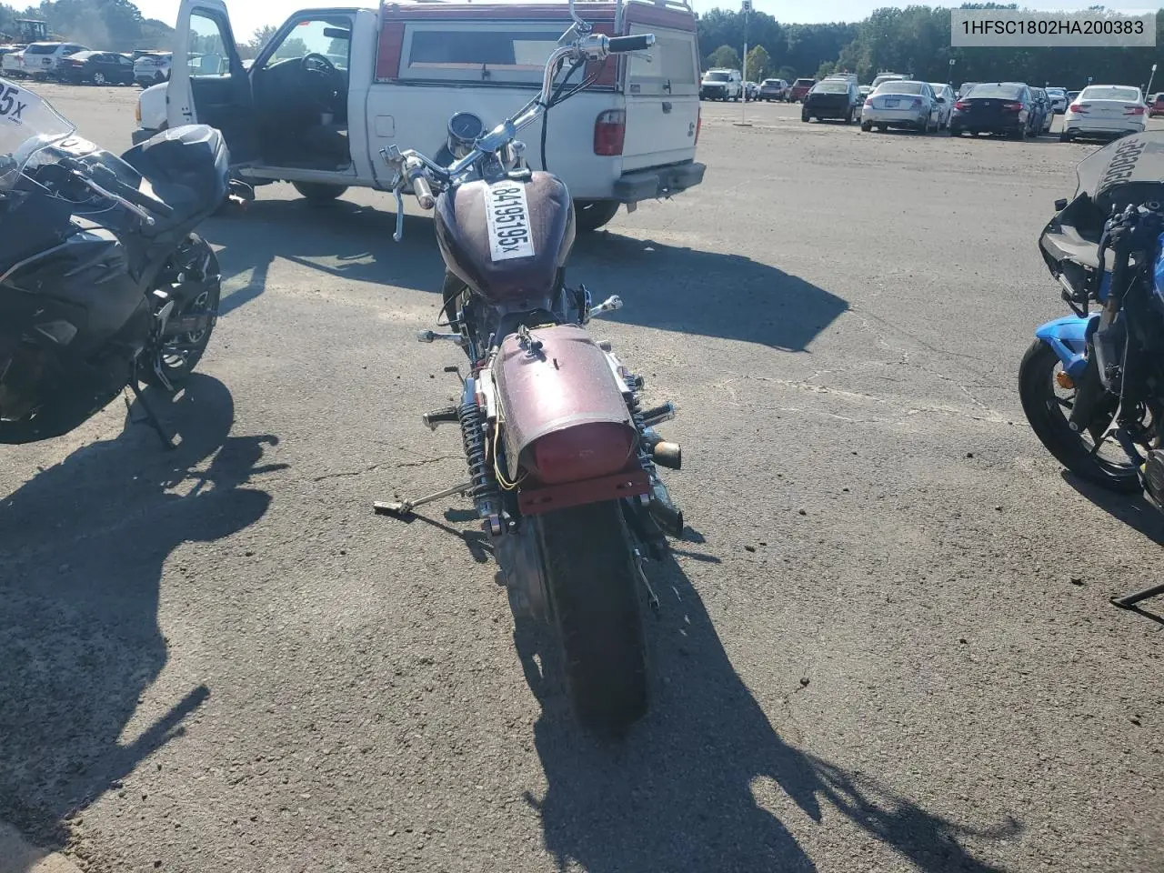 1987 Honda Vt1100 C VIN: 1HFSC1802HA200383 Lot: 61287776
