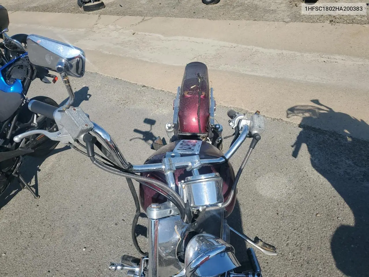 1987 Honda Vt1100 C VIN: 1HFSC1802HA200383 Lot: 61287776