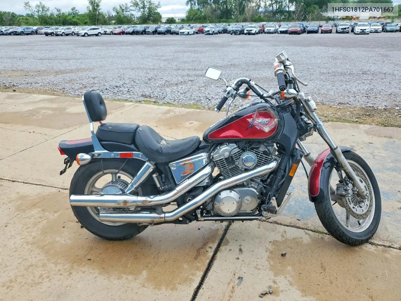1993 Honda Vt1100 C VIN: 1HFSC1812PA701667 Lot: 56520246