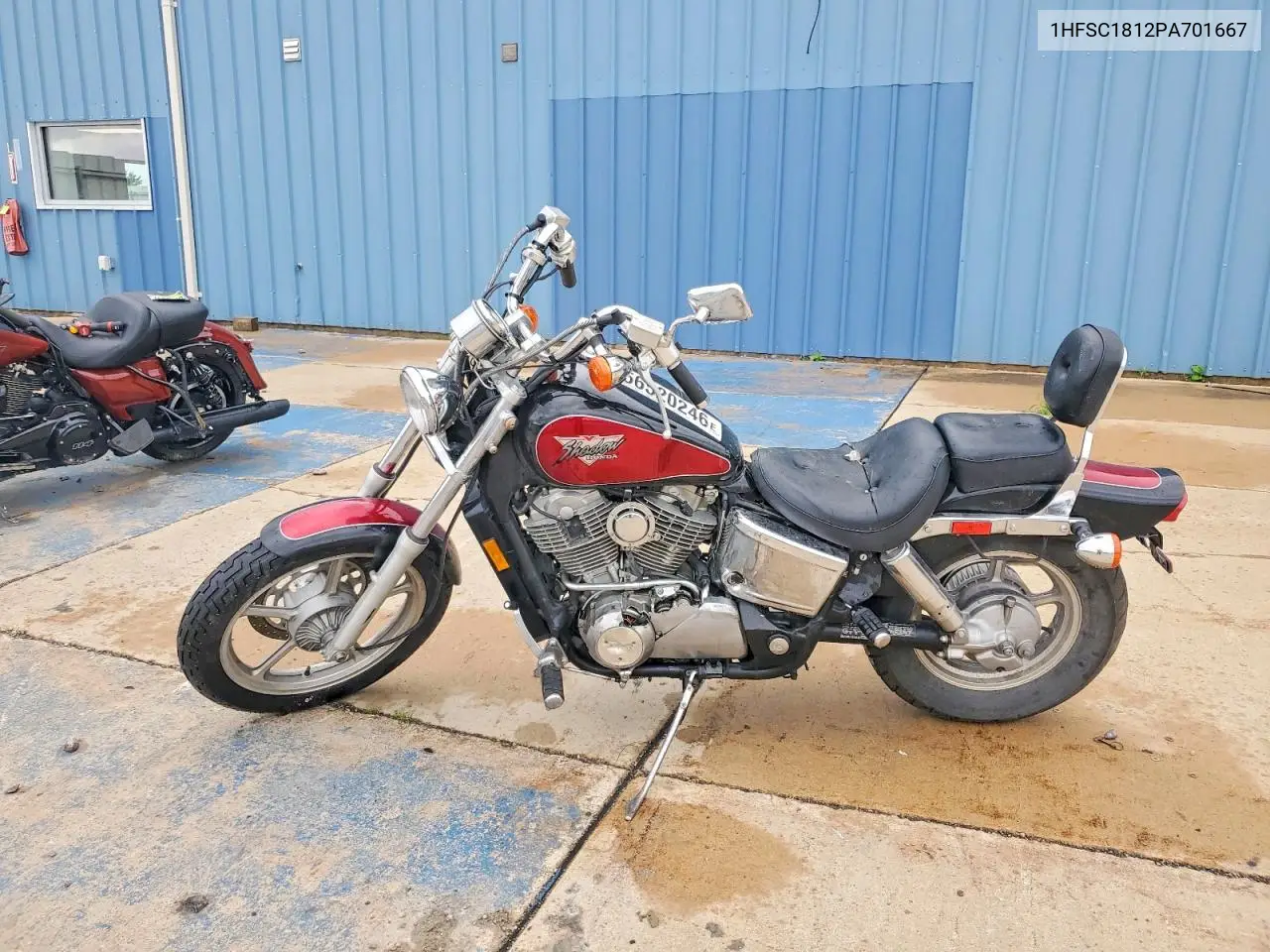1993 Honda Vt1100 C VIN: 1HFSC1812PA701667 Lot: 56520246