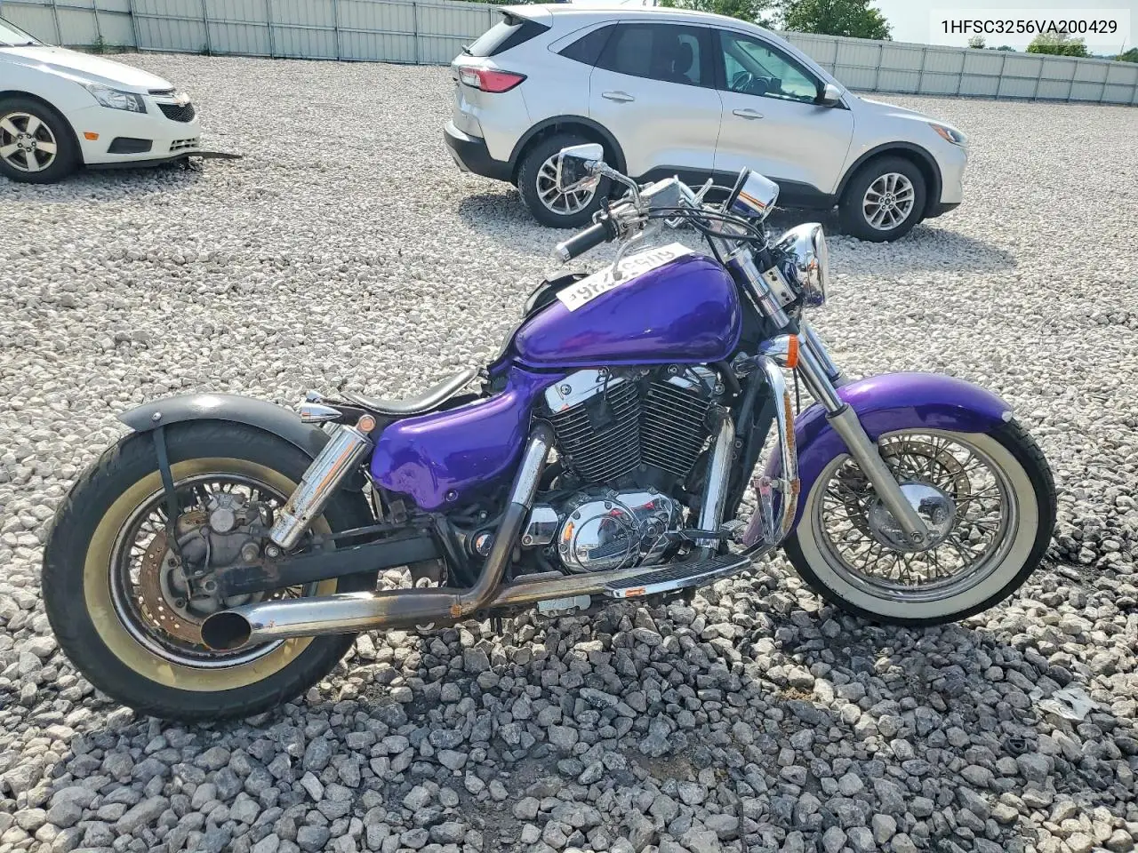 1997 Honda Vt1100 C2 VIN: 1HFSC3256VA200429 Lot: 60559236