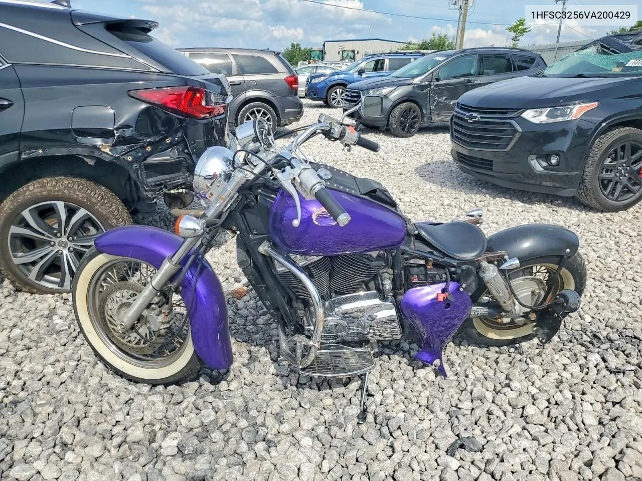 1997 Honda Vt1100 C2 VIN: 1HFSC3256VA200429 Lot: 60559236