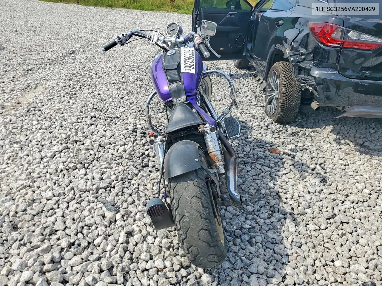 1997 Honda Vt1100 C2 VIN: 1HFSC3256VA200429 Lot: 60559236