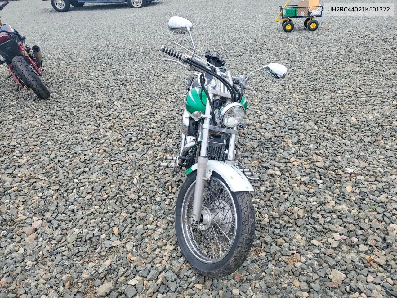 2001 Honda Vt500 VIN: JH2RC44021K501372 Lot: 54274696