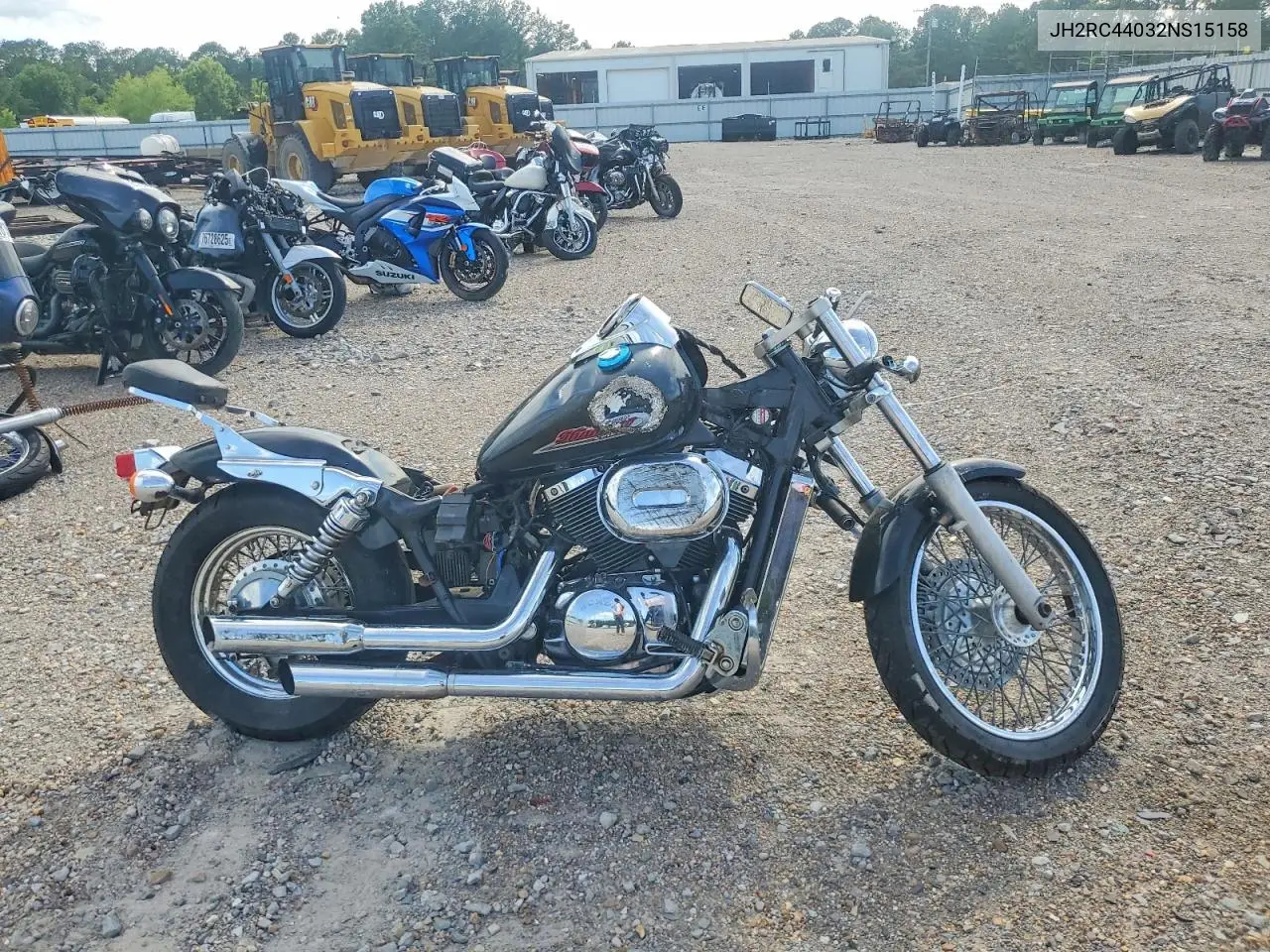 2002 Honda Vt750 (Shadow Spirit 750) Dc VIN: JH2RC44032NS15158 Lot: 56284576