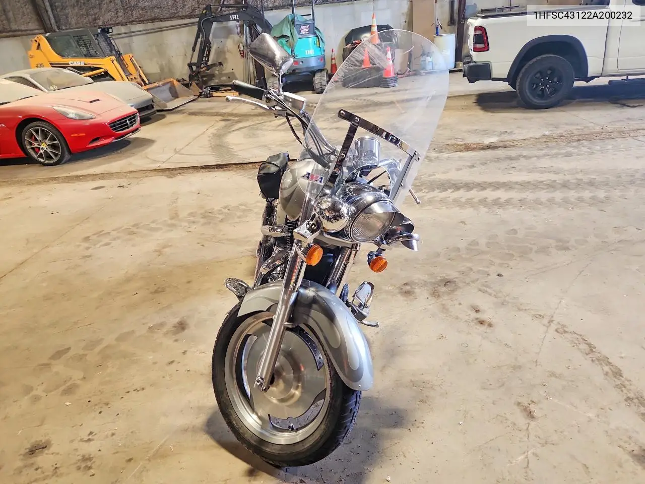 2002 Honda Vt1100 C2 VIN: 1HFSC43122A200232 Lot: 57178986