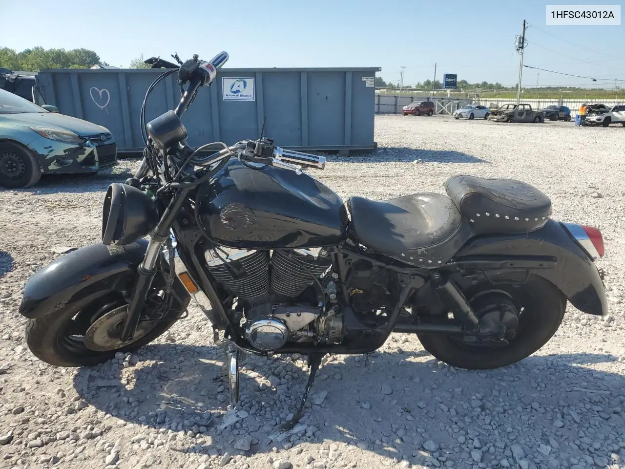 2002 Honda Vt1100 C2 VIN: 1HFSC43012A204490 Lot: 72561694
