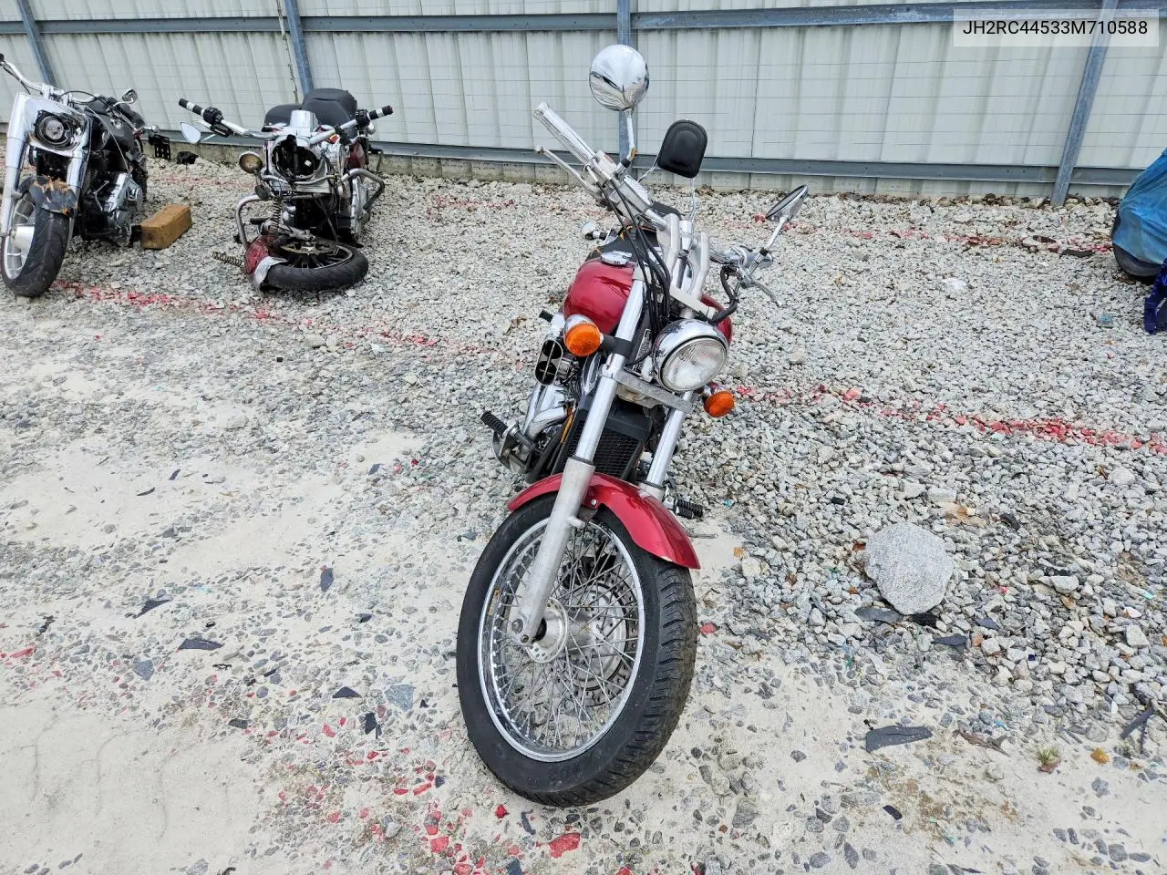 2003 Honda Vt750 Dcb VIN: JH2RC44533M710588 Lot: 55198076