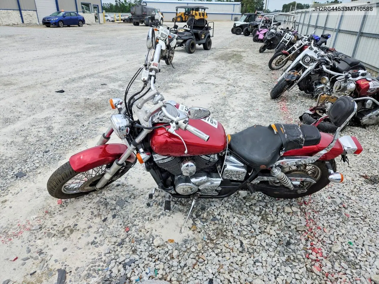 2003 Honda Vt750 Dcb VIN: JH2RC44533M710588 Lot: 55198076