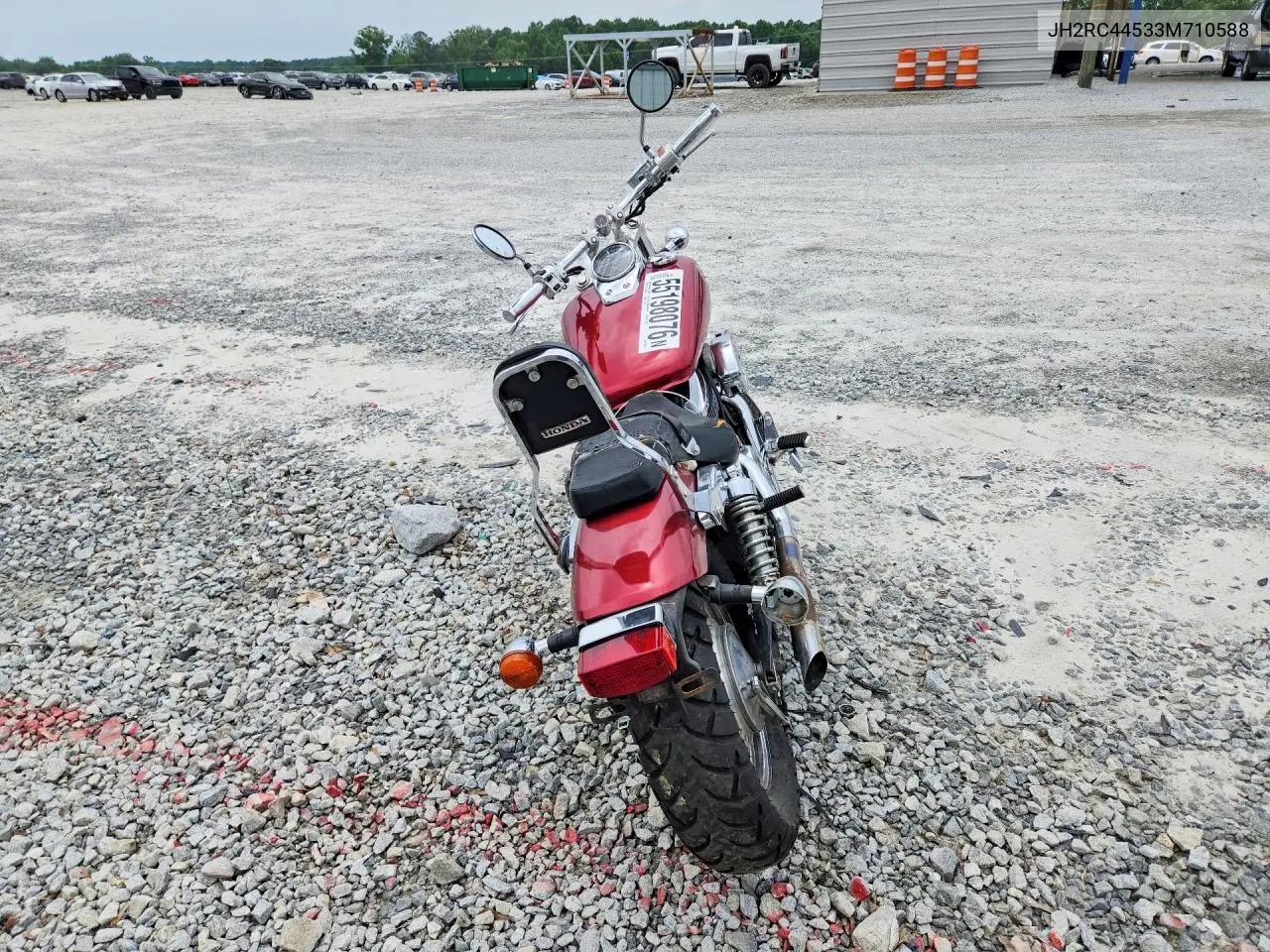 2003 Honda Vt750 Dcb VIN: JH2RC44533M710588 Lot: 55198076