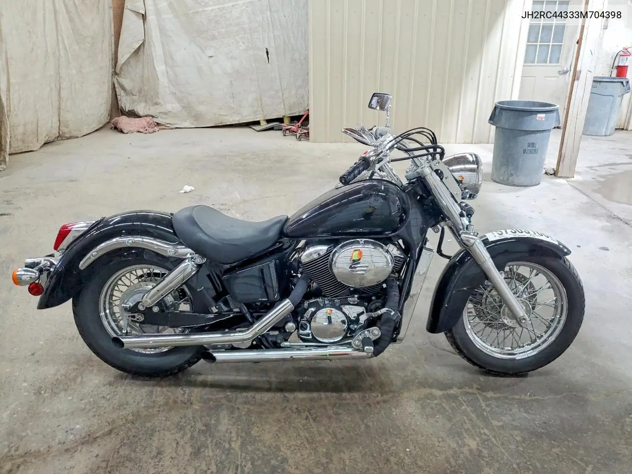 2003 Honda Vt750 Cda VIN: JH2RC44333M704398 Lot: 57303166