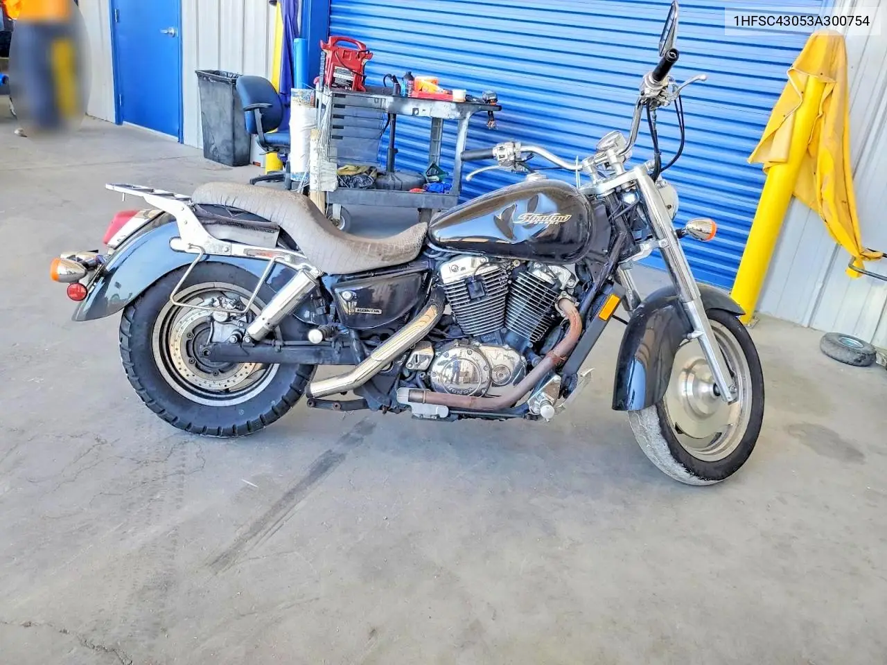 2003 Honda Vt1100 C2 VIN: 1HFSC43053A300754 Lot: 85990535