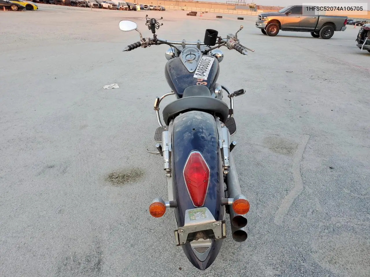 2004 Honda Vt1300 VIN: 1HFSC52074A106705 Lot: 50485256