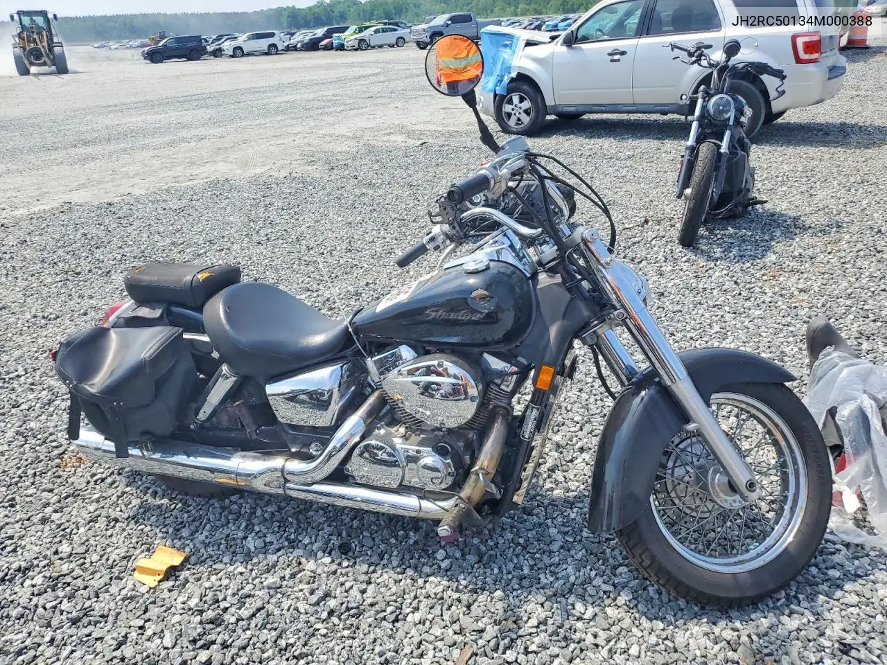 2004 Honda Vt750 C VIN: JH2RC50134M000388 Lot: 54225496