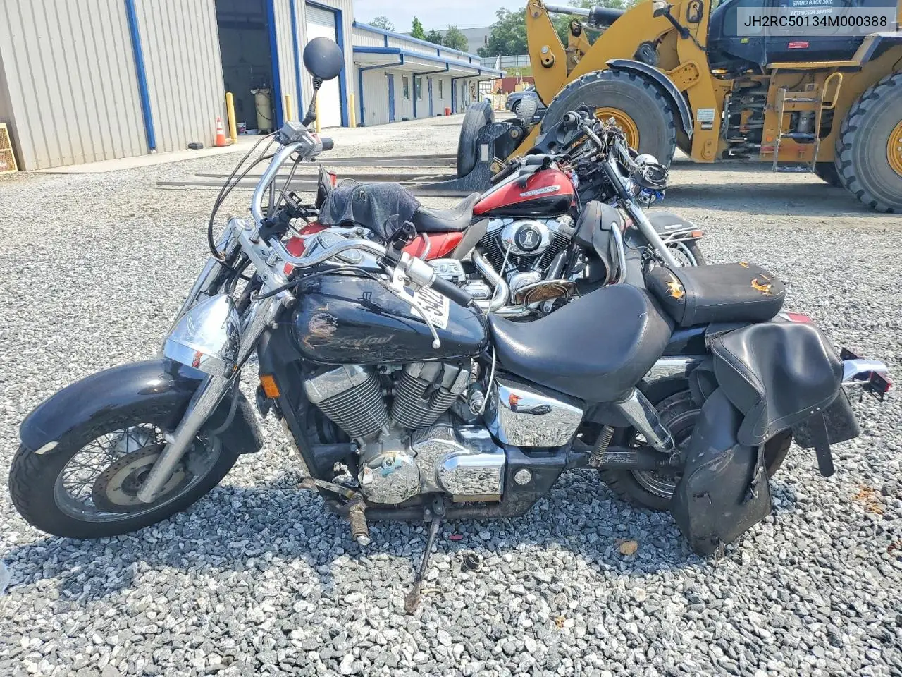 2004 Honda Vt750 C VIN: JH2RC50134M000388 Lot: 54225496