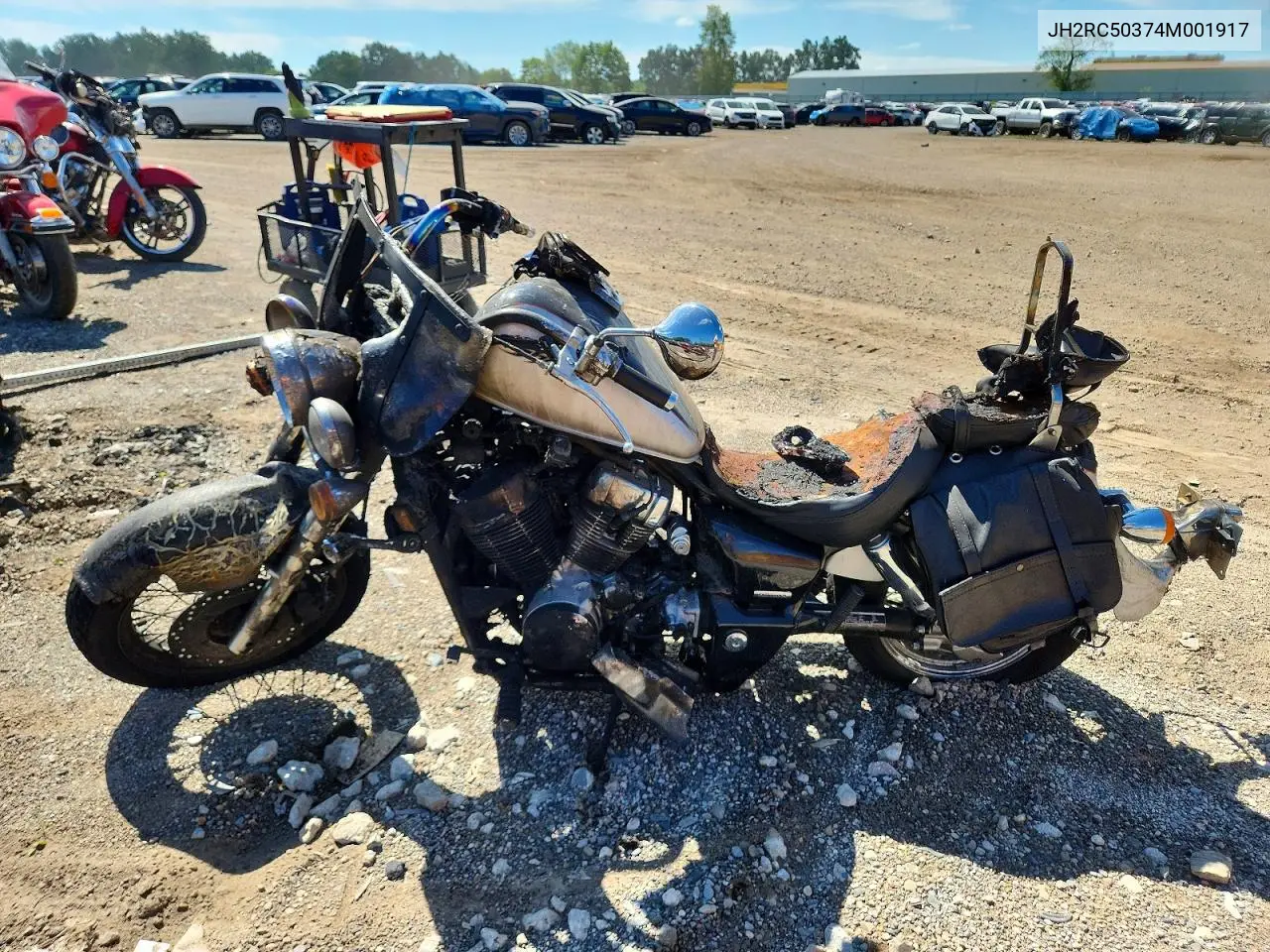 2004 Honda Vt750 Ca VIN: JH2RC50374M001917 Lot: 58440976