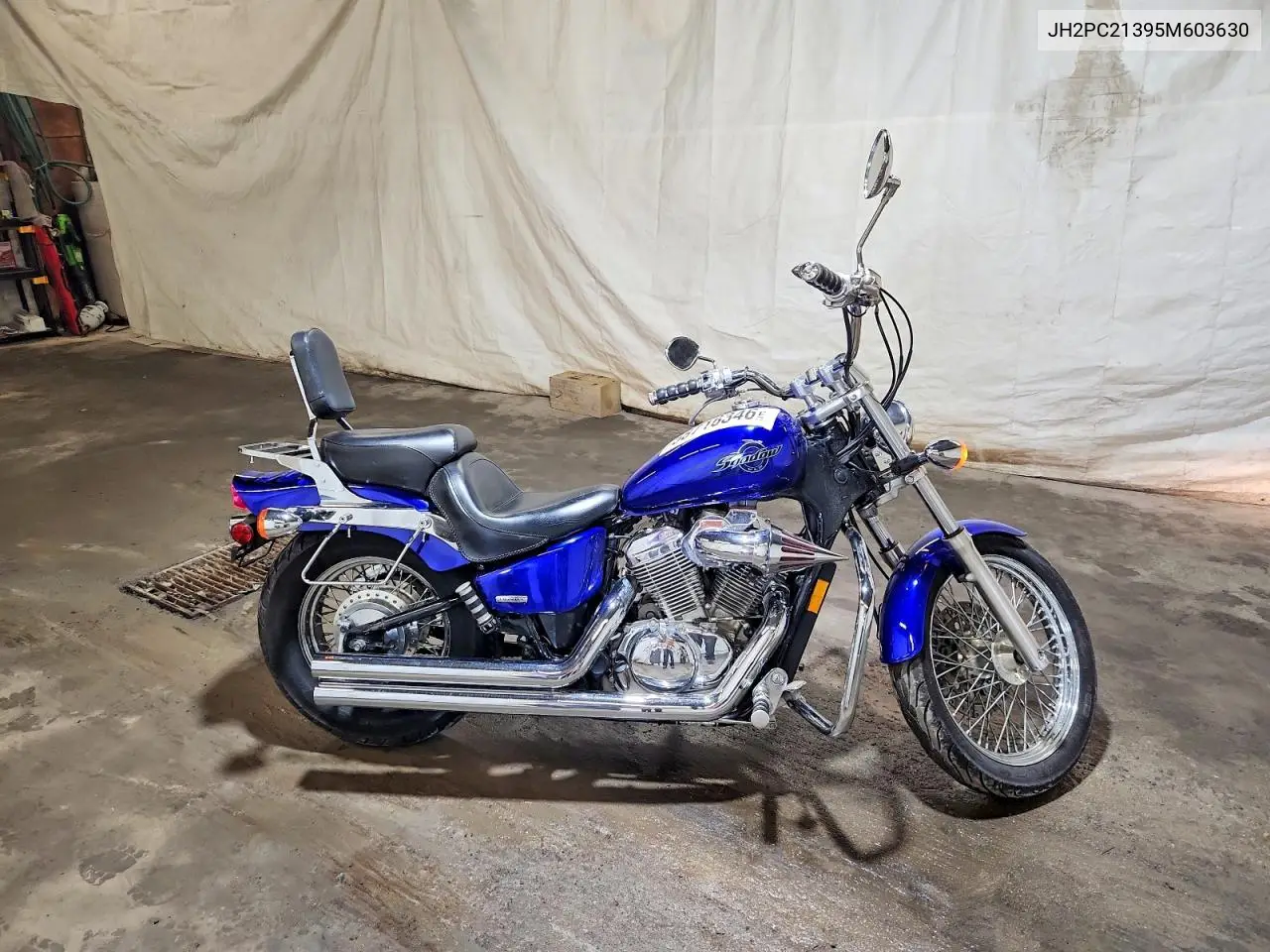 2005 Honda Vt600 Cd VIN: JH2PC21395M603630 Lot: 58716346