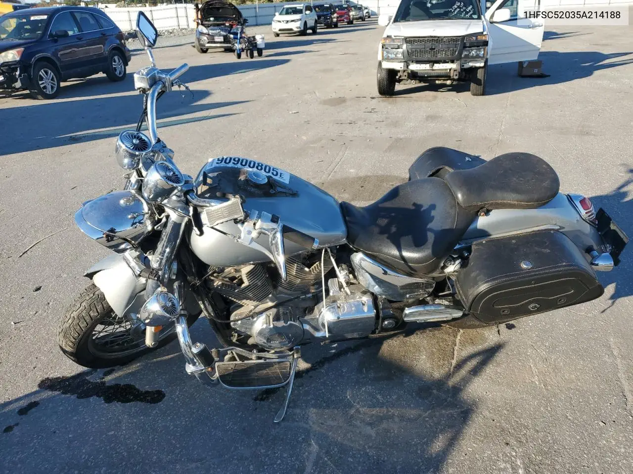 2005 Honda Vt1300 S VIN: 1HFSC52035A214188 Lot: 90900805