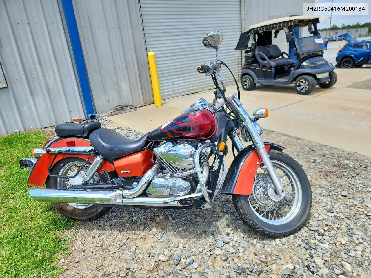 2006 Honda Vt750 Ca VIN: JH2RC50416M200134 Lot: 54252716