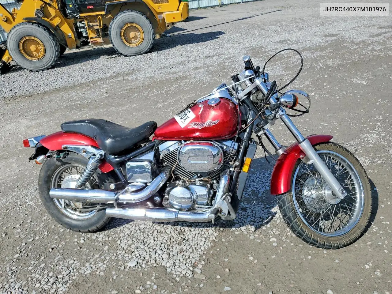 2007 Honda Vt750 Dc VIN: JH2RC440X7M101976 Lot: 53901076