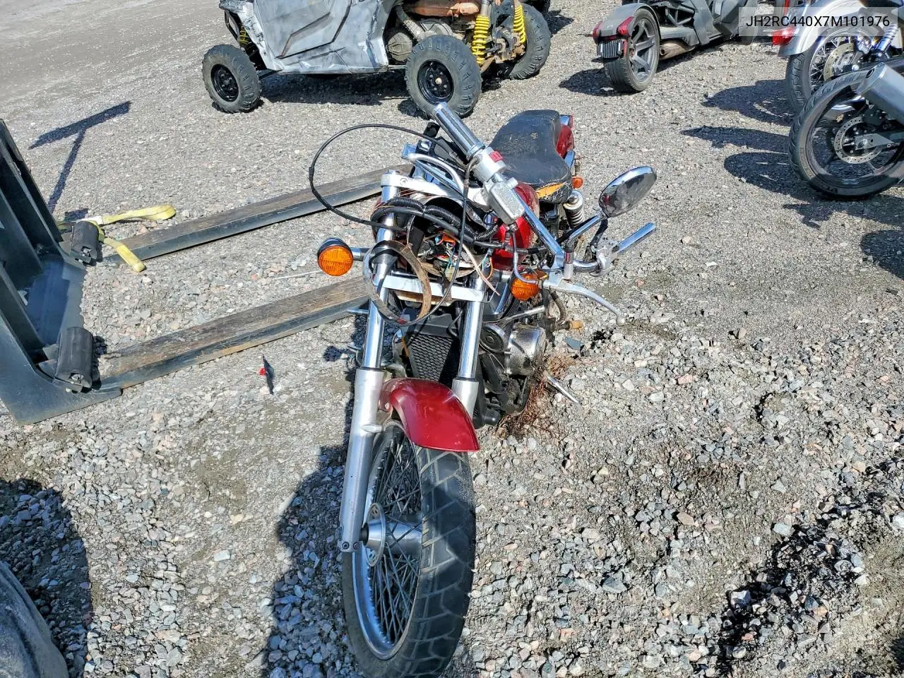 2007 Honda Vt750 Dc VIN: JH2RC440X7M101976 Lot: 53901076
