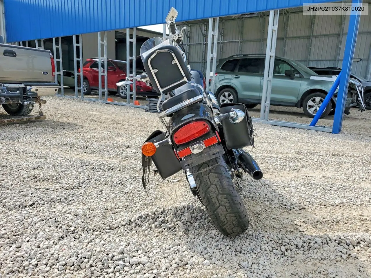 2007 Honda Vt600 C VIN: JH2PC21037K810020 Lot: 58387636