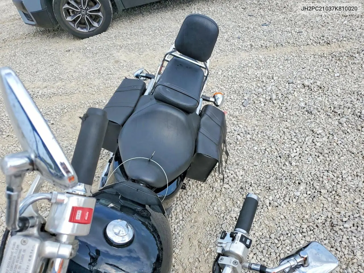 2007 Honda Vt600 C VIN: JH2PC21037K810020 Lot: 58387636
