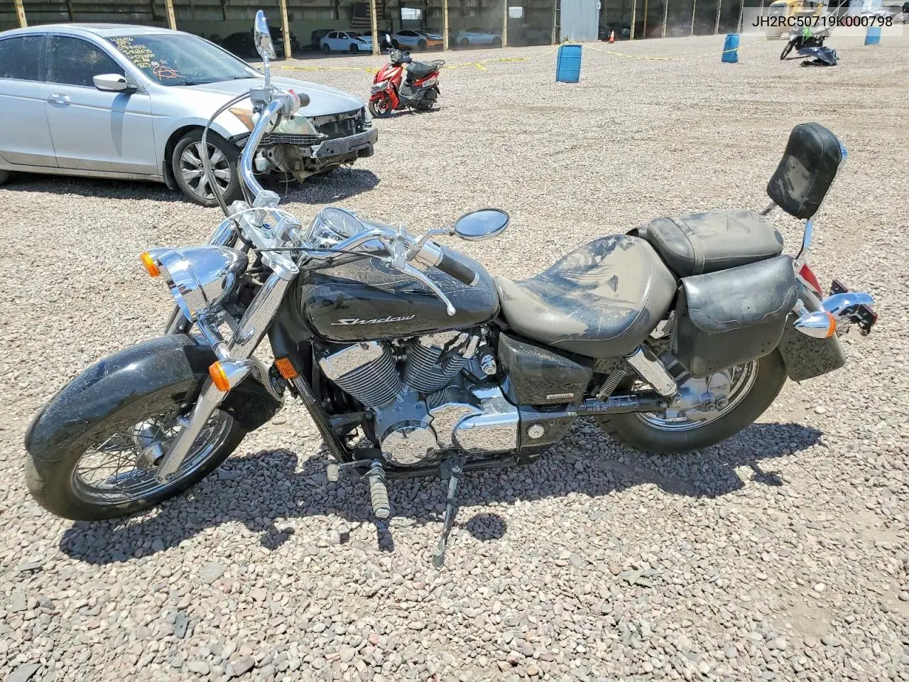 2009 Honda Vt750 Ca VIN: JH2RC50719K000798 Lot: 57188166