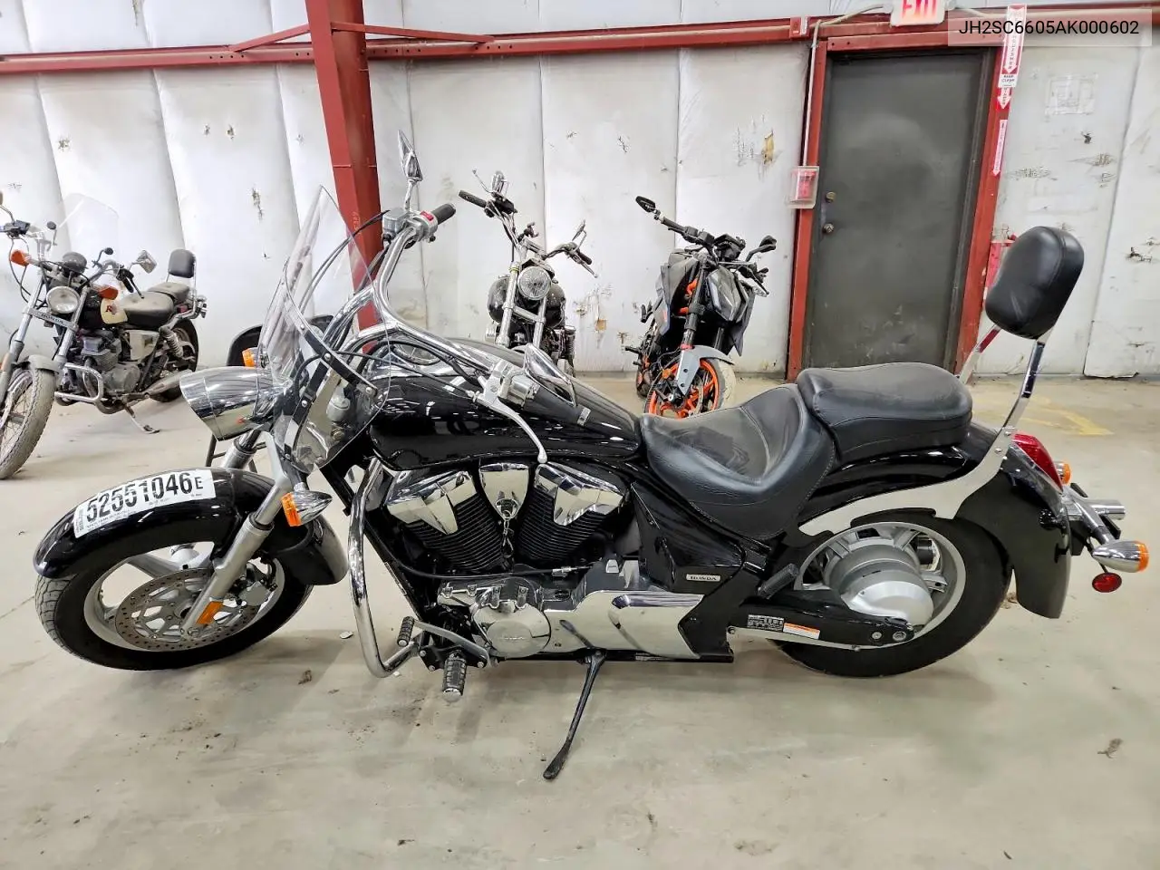 2010 Honda Vt1300 Cr VIN: JH2SC6605AK000602 Lot: 52551046