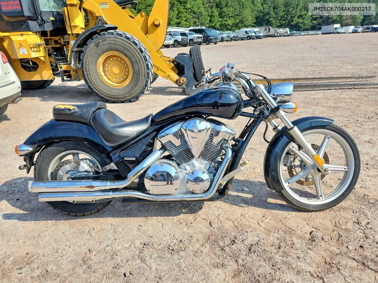 2010 Honda Vt1300 Cs VIN: JH2SC6704AK000217 Lot: 59354646