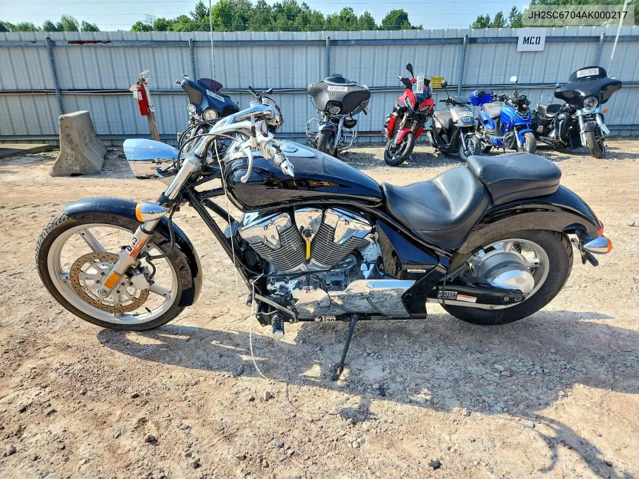 2010 Honda Vt1300 Cs VIN: JH2SC6704AK000217 Lot: 59354646