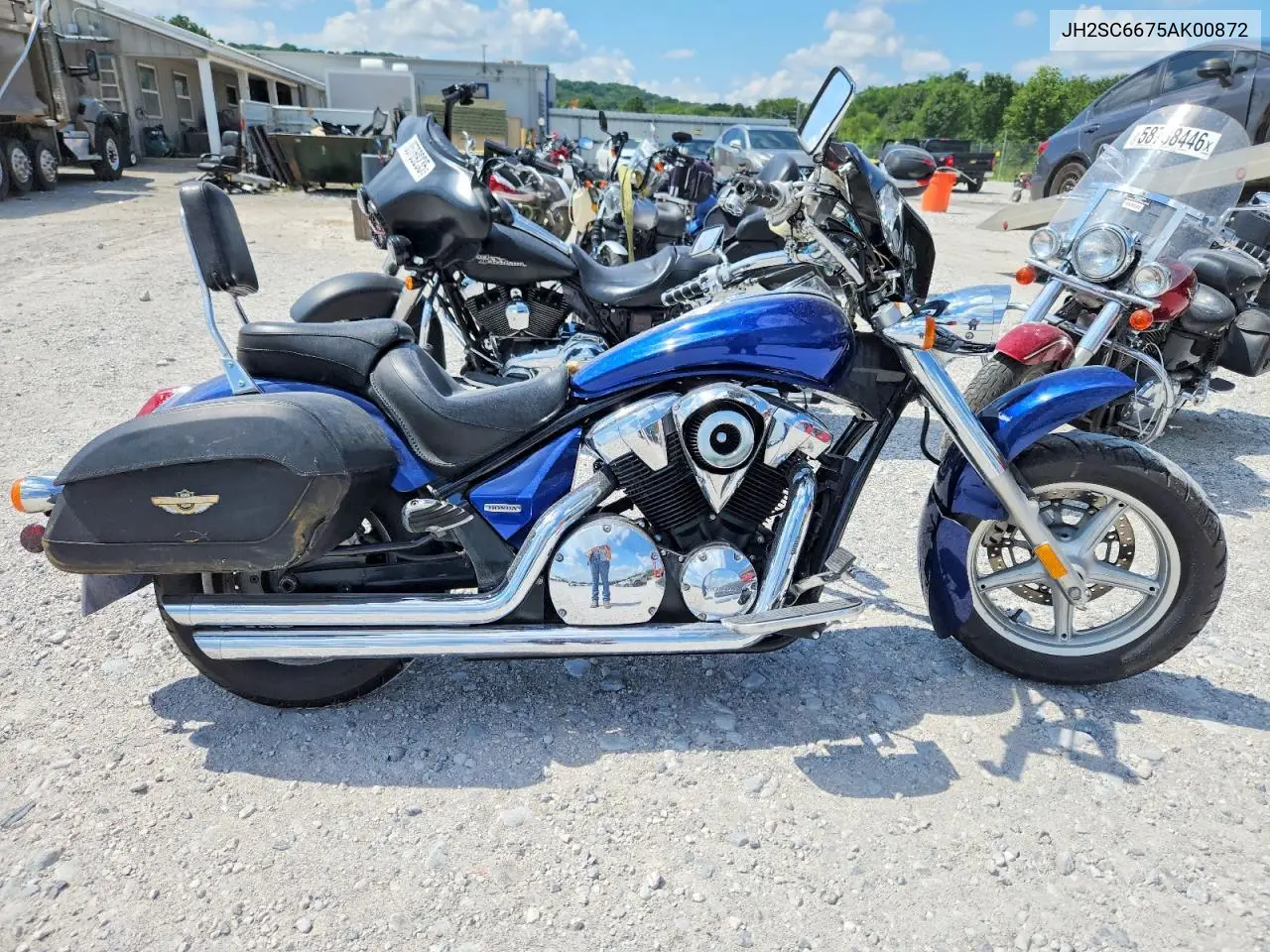 2010 Honda Vt1300 Ct VIN: JH2SC6675AK00872 Lot: 60041136