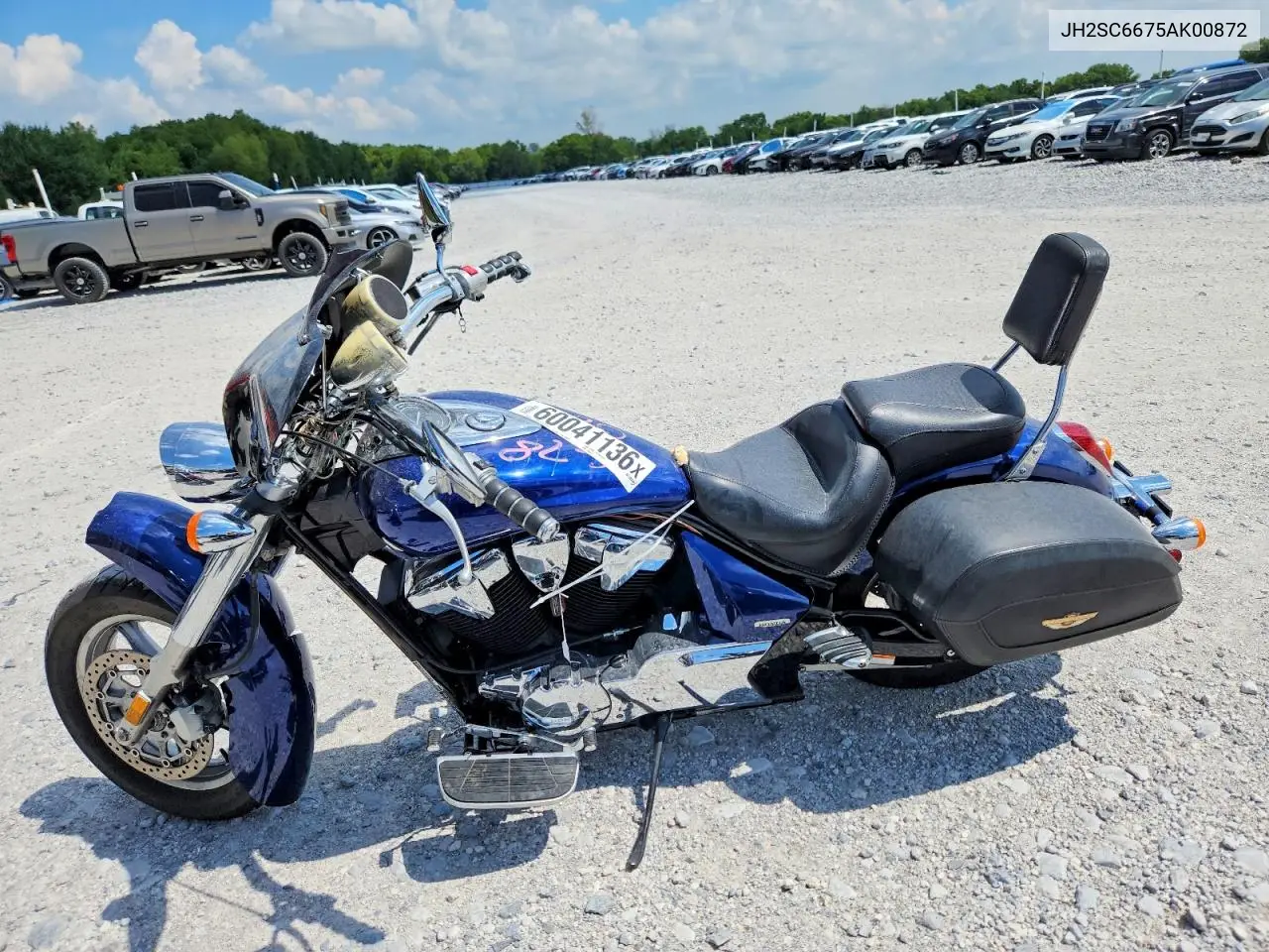 2010 Honda Vt1300 Ct VIN: JH2SC6675AK00872 Lot: 60041136