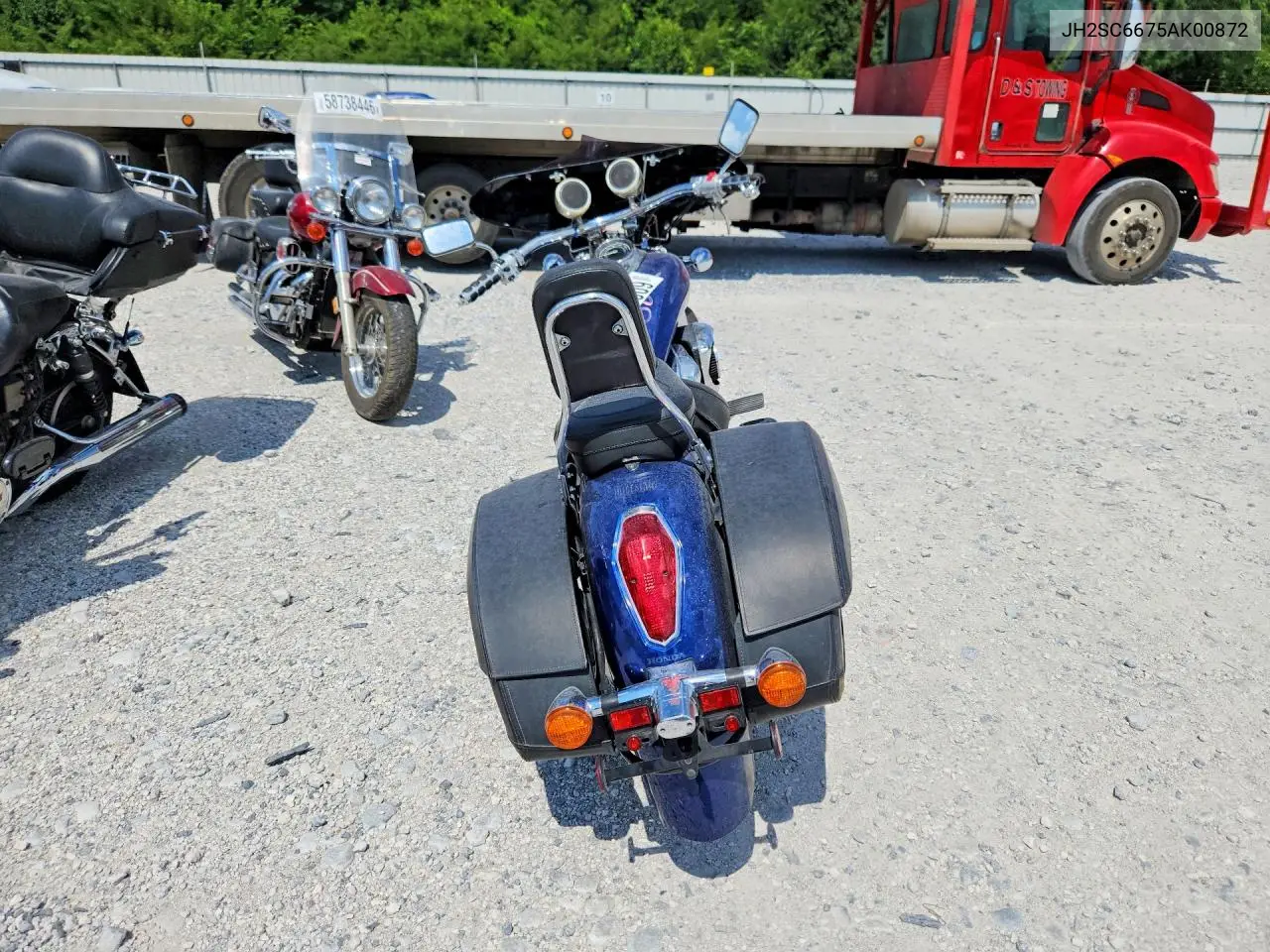 2010 Honda Vt1300 Ct VIN: JH2SC6675AK00872 Lot: 60041136