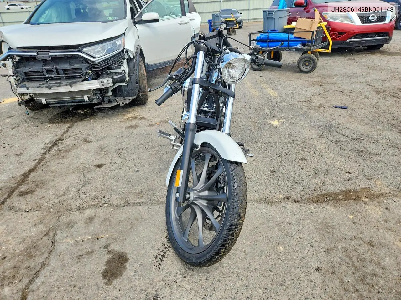 2011 Honda Vt1300 Cx VIN: JH2SC6149BK001148 Lot: 60870376