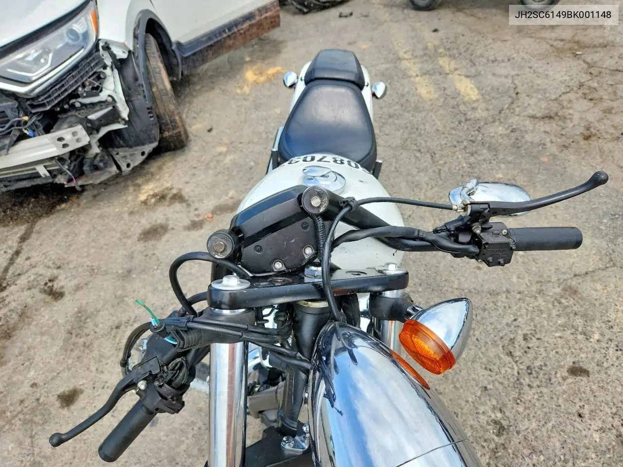 2011 Honda Vt1300 Cx VIN: JH2SC6149BK001148 Lot: 60870376