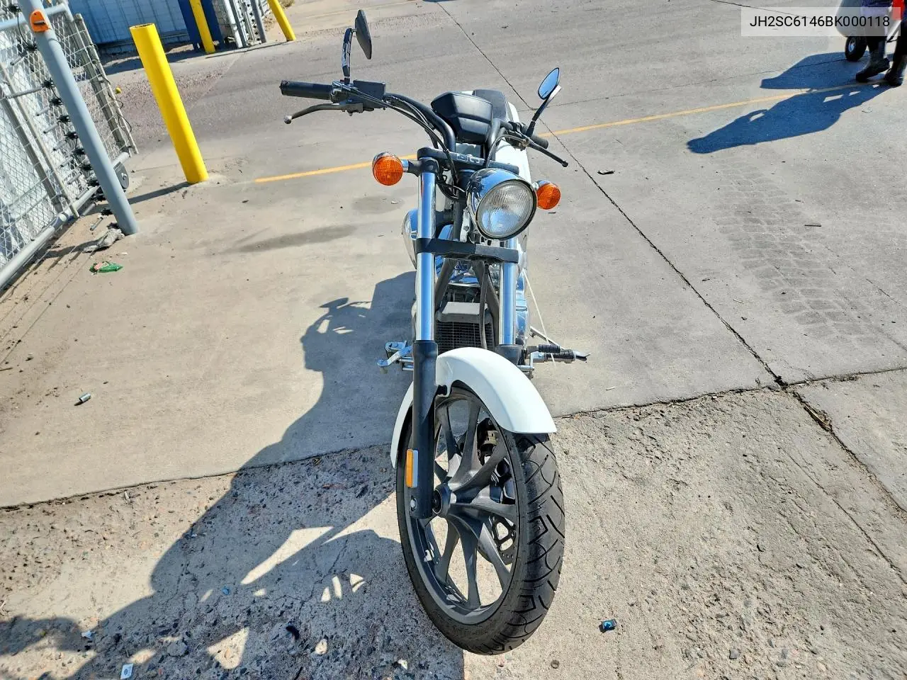 2011 Honda Vt1300 Cx VIN: JH2SC6146BK000118 Lot: 61712826