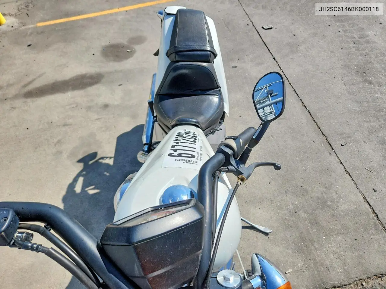 2011 Honda Vt1300 Cx VIN: JH2SC6146BK000118 Lot: 61712826