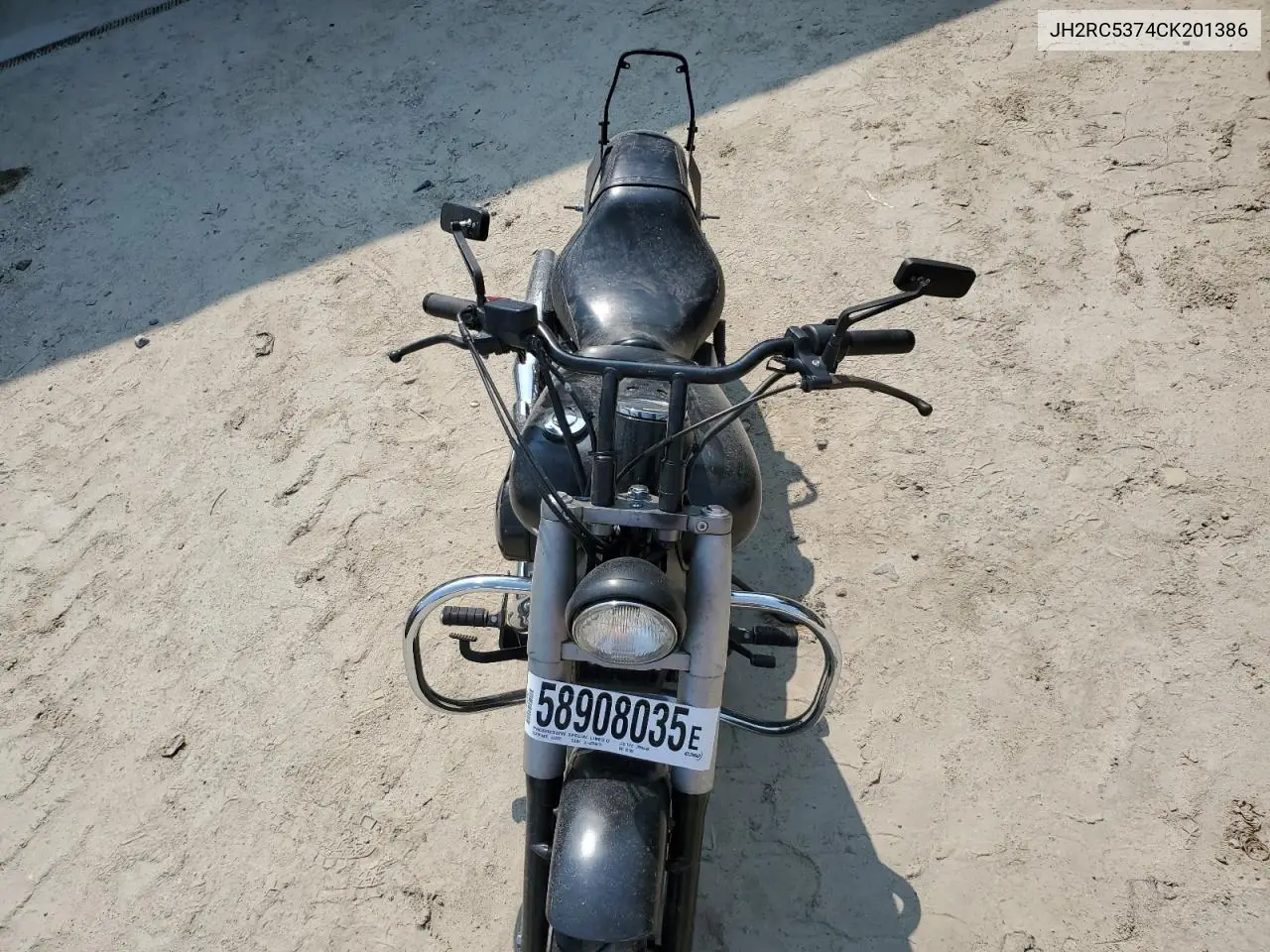 2012 Honda Vt750 C2B VIN: JH2RC5374CK201386 Lot: 58908035
