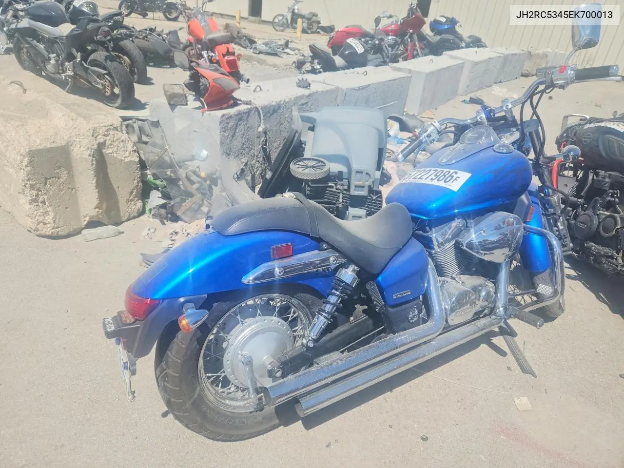 2014 Honda Vt750 C2F VIN: JH2RC5845EK70001 Lot: 57227986