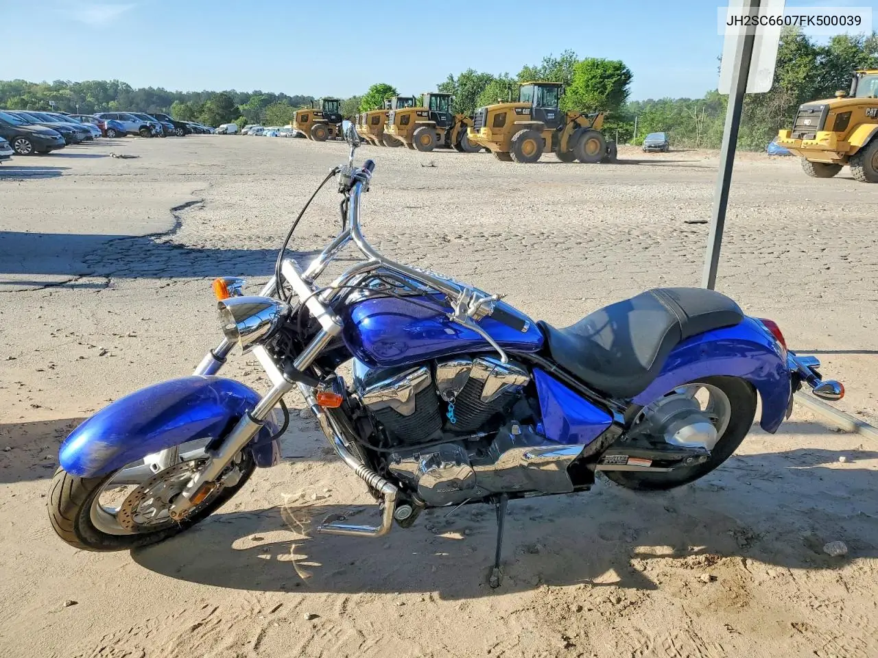 2015 Honda Vt1300 Cr VIN: JH2SC6607FK500039 Lot: 49079486