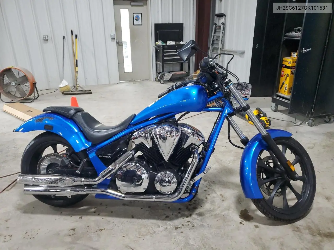 2016 Honda Vt1300 Cx VIN: JH2SC6127GK101531 Lot: 45520936