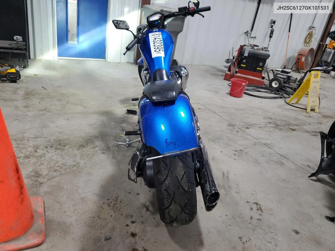 2016 Honda Vt1300 Cx VIN: JH2SC6127GK101531 Lot: 45520936