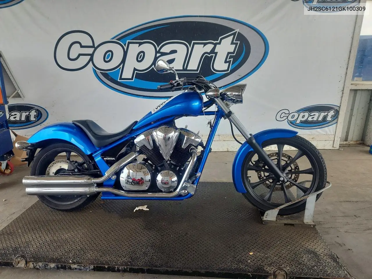 2016 Honda Vt1300 Cx VIN: JH2SC6121GK100309 Lot: 56828856