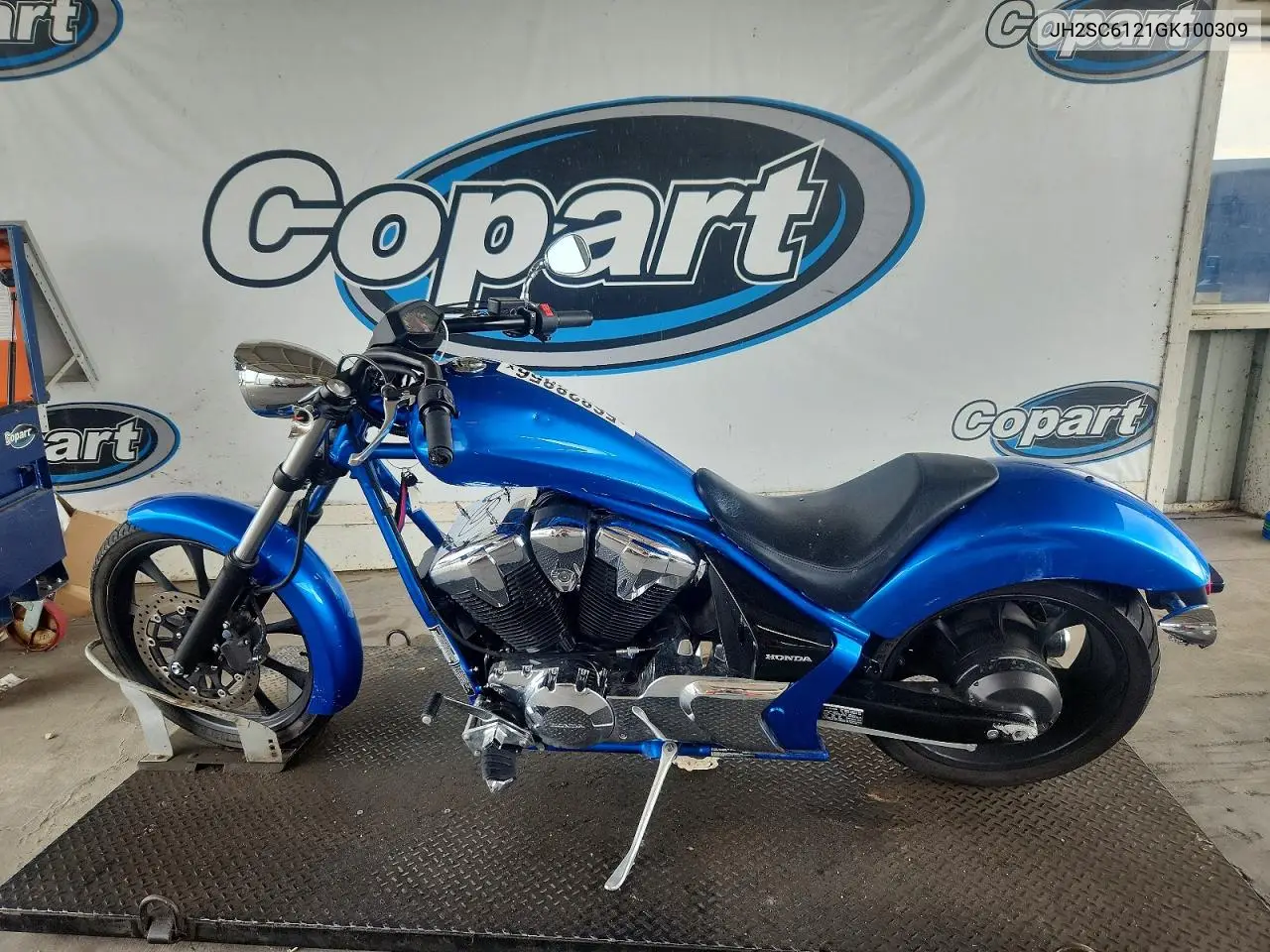 2016 Honda Vt1300 Cx VIN: JH2SC6121GK100309 Lot: 56828856