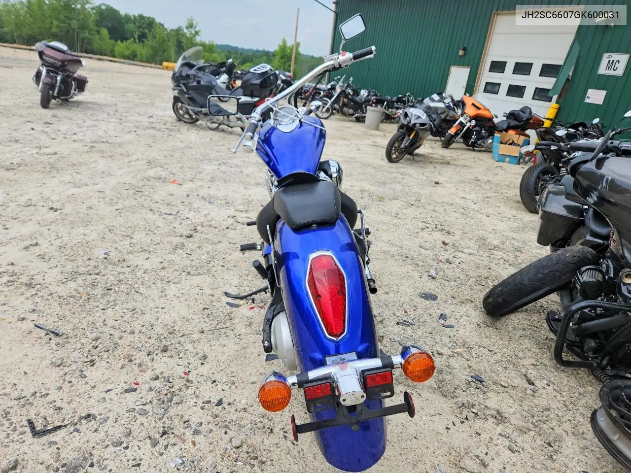 2016 Honda Vt1300 Cr VIN: JH2SC6607GK600031 Lot: 59245686